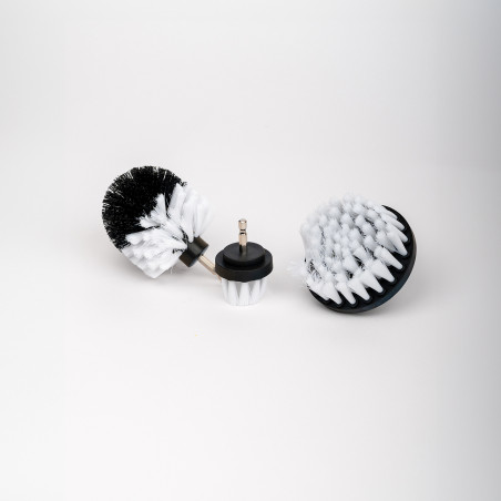 Lot De 3 Brosses En Nylon Pour Nettoyeur Vapeur VAPORETTO - Élimination Du Calcaire Et De La Saleté
