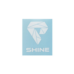 Sticker Logo Officiel SHINE - Blanc