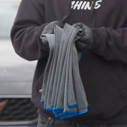 Microfibre Vitres - Finition parfaite avec Technologie Carbone