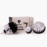 Lot de 3 brosses pour visseuse