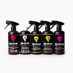 Pack découverte lavage auto Shine – Nettoyage complet intérieur extérieur