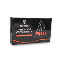 Pack Pinceaux de Finition - Pack de 5 pinceaux