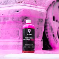Mousse Active colorée Rose - 750mL