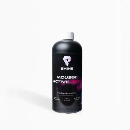 Mousse Active colorée Rose - 750mL