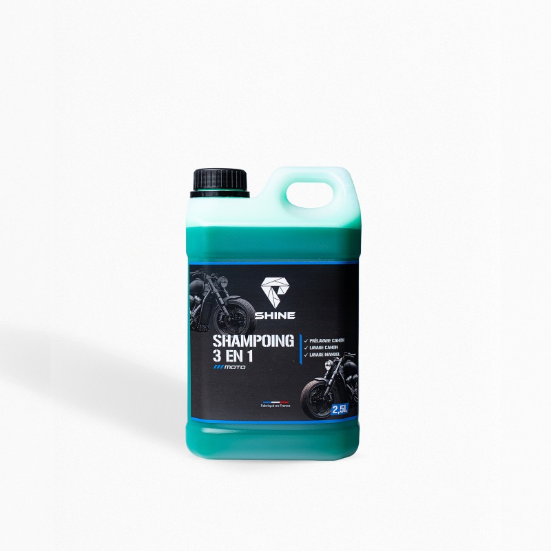 Shampoing 3 en 1 moto - 2,5L