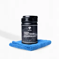 Pack Lingettes Universelles Moto + Microfibre
