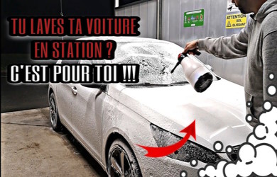 CANON A MOUSSE ELEC, LE TOP pour le LAVAGE STATION