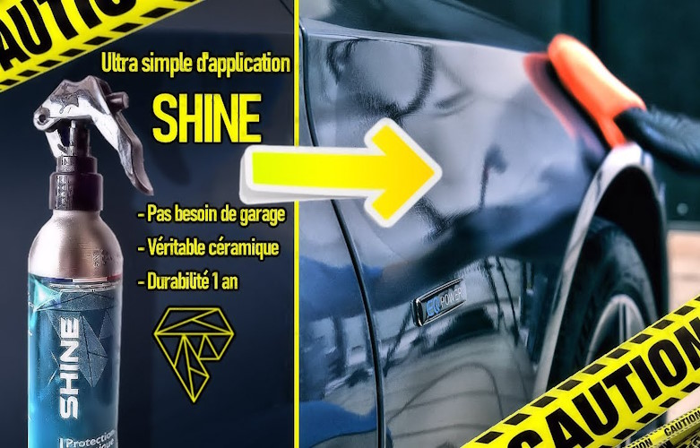 Shine leva a cerâmica em spray para todos